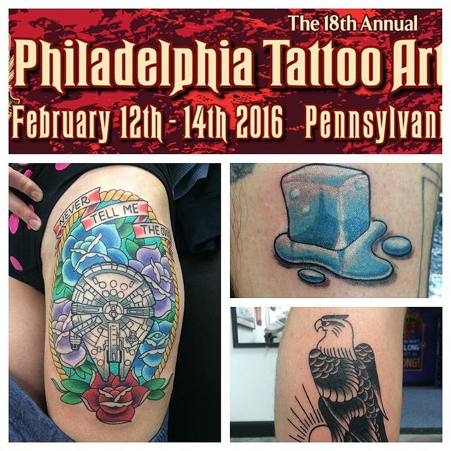 Still have some appointment times available for the Philly Tattoo Convention next weekend 302-762-1650 to book #northsidetattoosdotcom #northsidetattoos #northsidetattoo #mattstankis #tattoo #tattoos #philadelphiatattooconvention2016 #phillytattooconvention